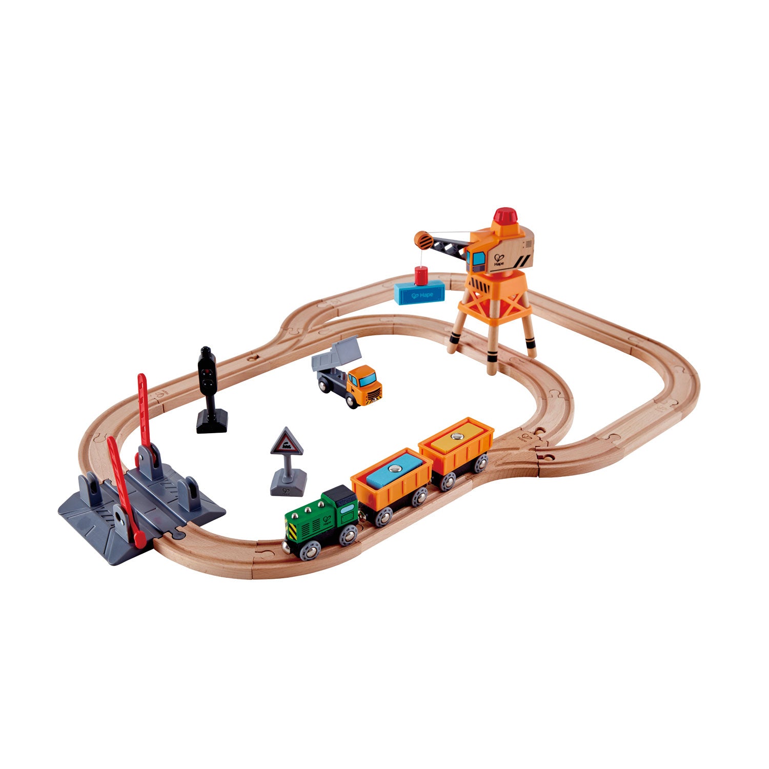 Tomfoolery Toys | Crossing & Crane Set