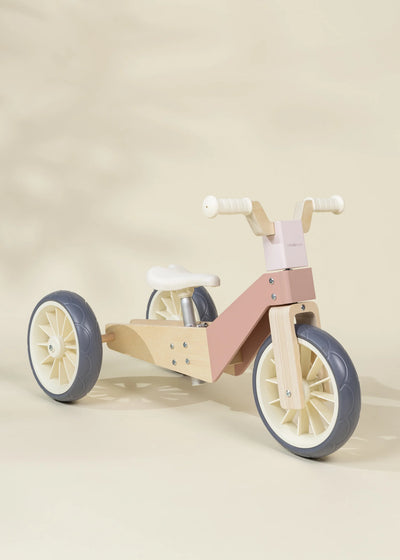 Evolutive Wooden Balance Bike 3-in-1 ( Petunia ) Preview #2