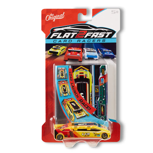 Tomfoolery Toys | Flat 2 Fast Card Racers