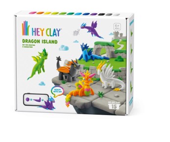 Hey Clay Dragon Island Cover
