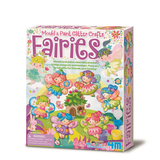 Tomfoolery Toys | Mould & Paint Glitter Fairies
