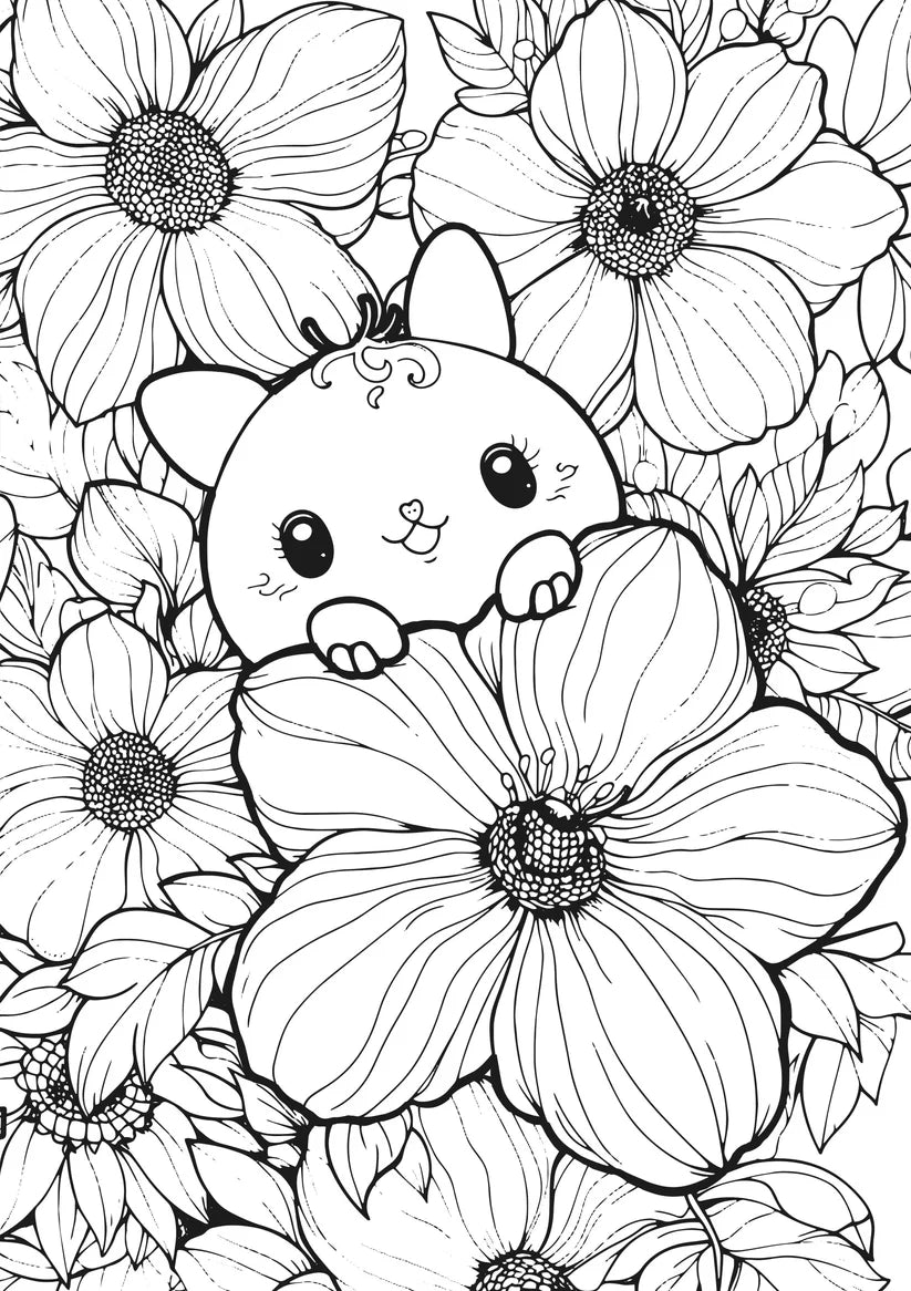 Fairyland Fun XXL Coloring Book Cover