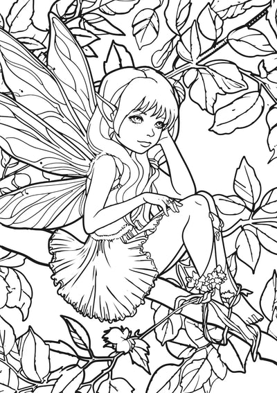 Fairyland Fun XXL Coloring Book Preview #7
