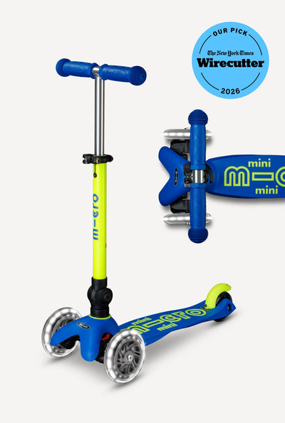 Mini Deluxe Foldable Scooter Neon LED Preview #4