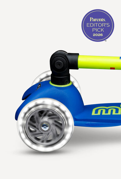 Mini Deluxe Foldable Scooter Neon LED Preview #5