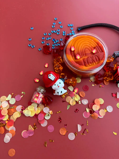 Tomfoolery Toys | Fire Station KidDough Play Kit