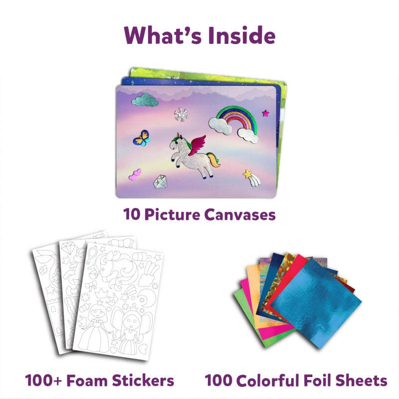 Unicorn & Princess Foil Fun Cover