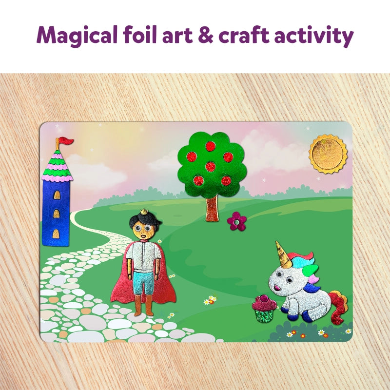 Unicorn & Princess Foil Fun Cover