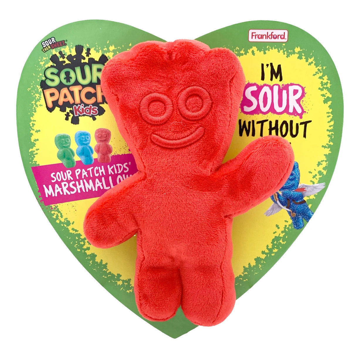 Sour Patch Kids Heart Box w/Plush Cover