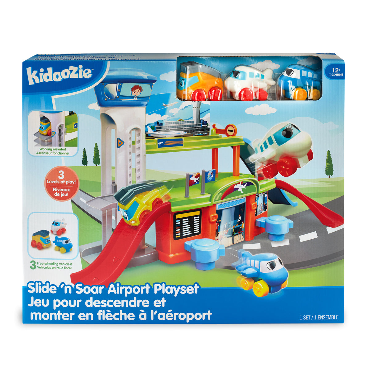 Slide 'n Soar Airport Playset Cover