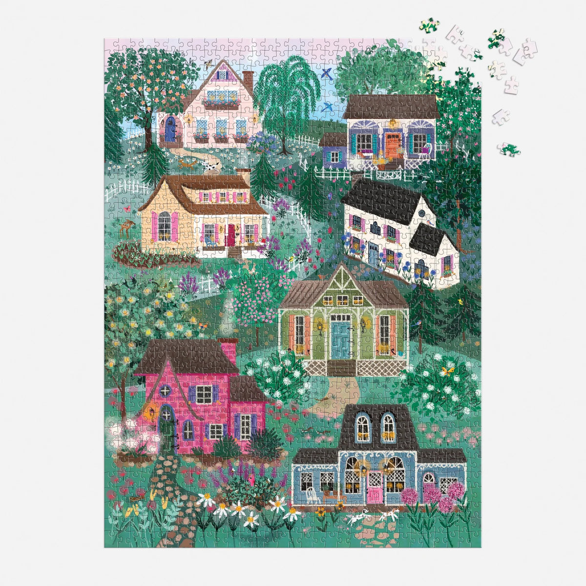 Joy Laforme The Cottage Hills 1000pc Puzzle Cover