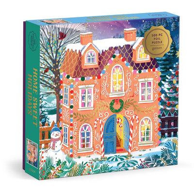 Home Sweet Holidays 500pc Foil Puzzle Preview #1