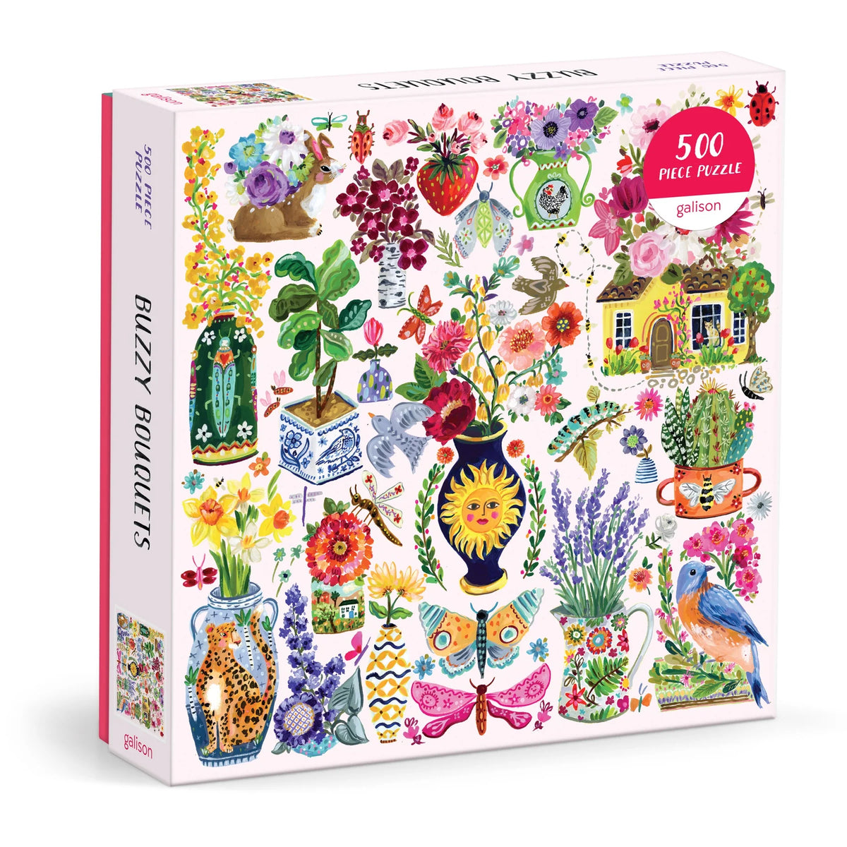 Buzzy Bouquets Puzzle Cover