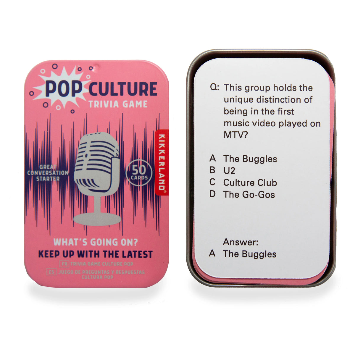 Pop Culture Trivia Game Cover