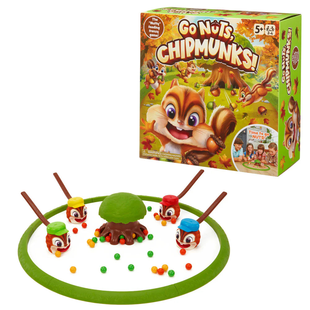 Go Nuts, Chipmunks! Cover