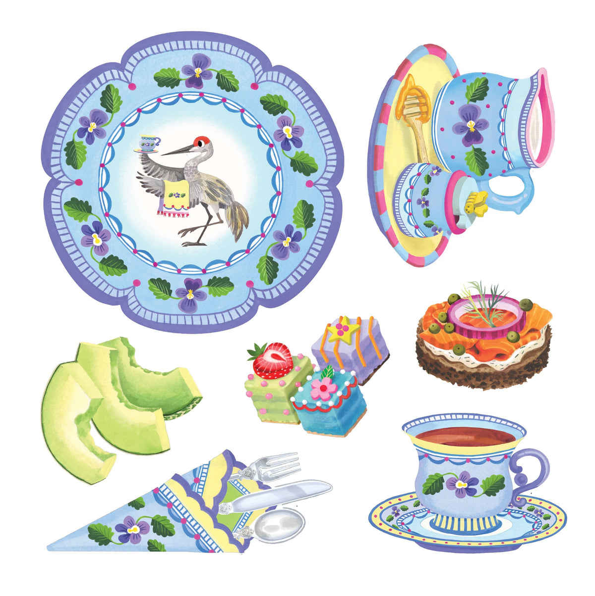 Kitten's Time for Tea Spinner Game Cover