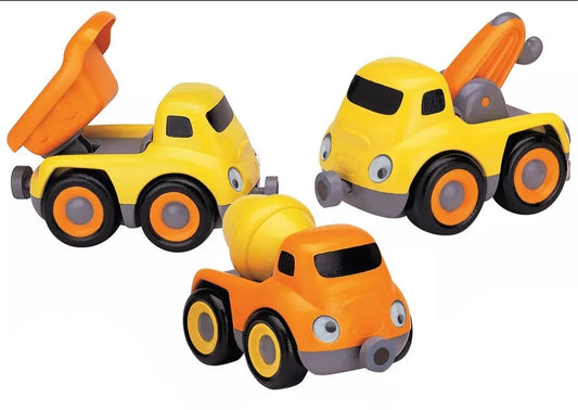Tomfoolery Toys | Construction Tailgate Trio