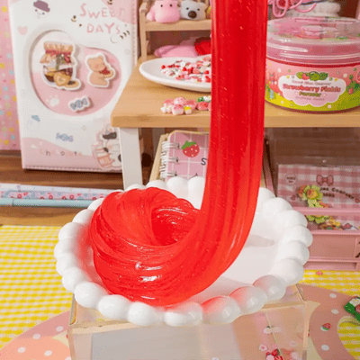 Strawberry Fields Forever Glitter Slime Preview #1