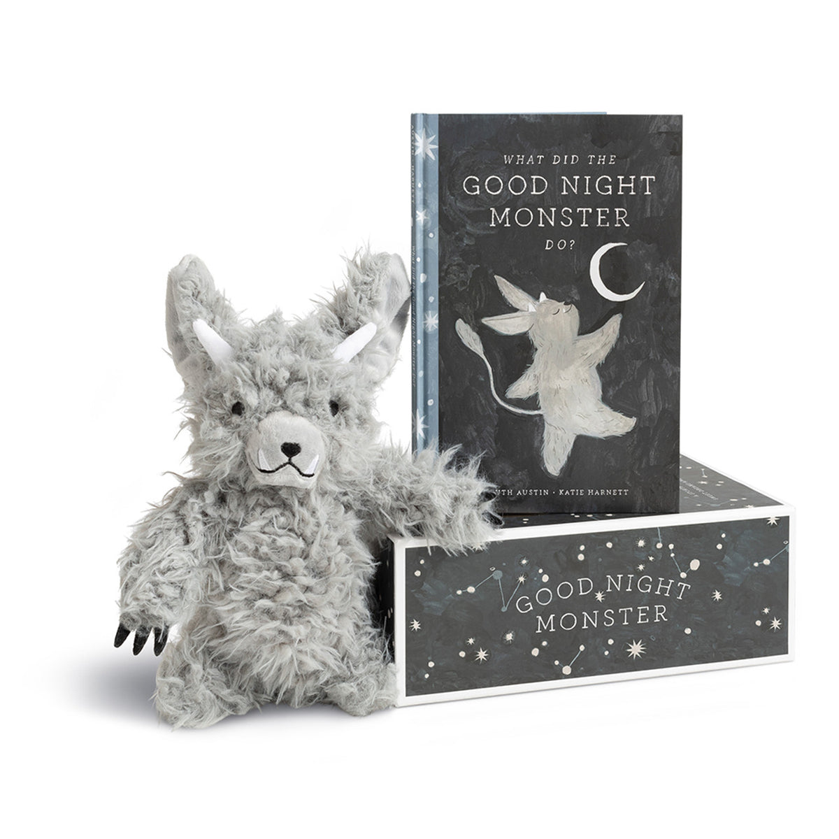 Good Night Monster Book & Plush Set Cover