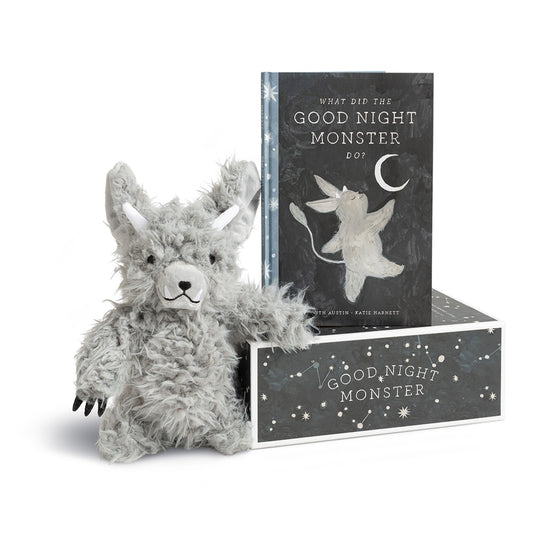 Tomfoolery Toys | Good Night Monster Book & Plush Set