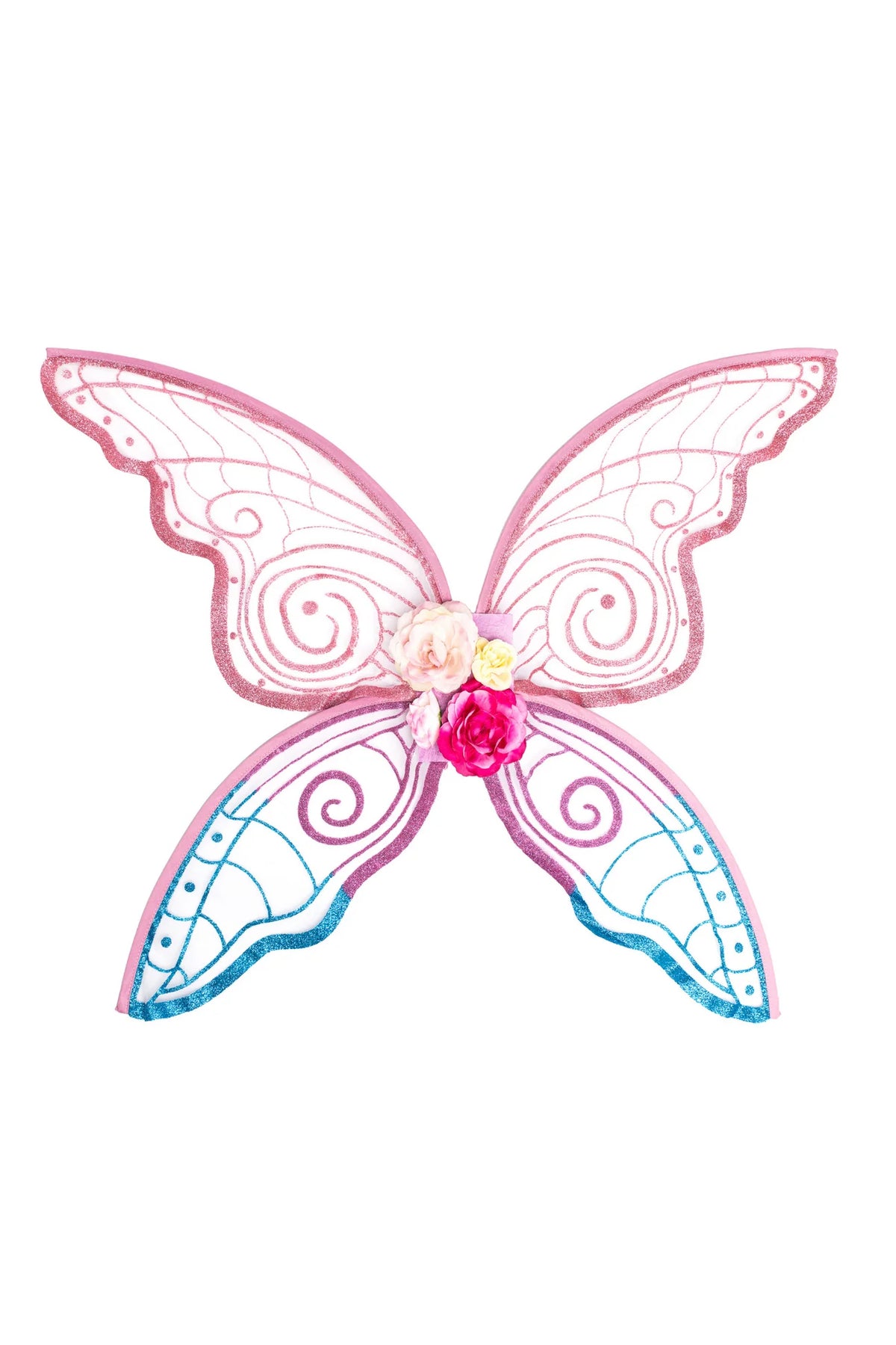 Pink & Blue Fairy Blossom Wings Cover