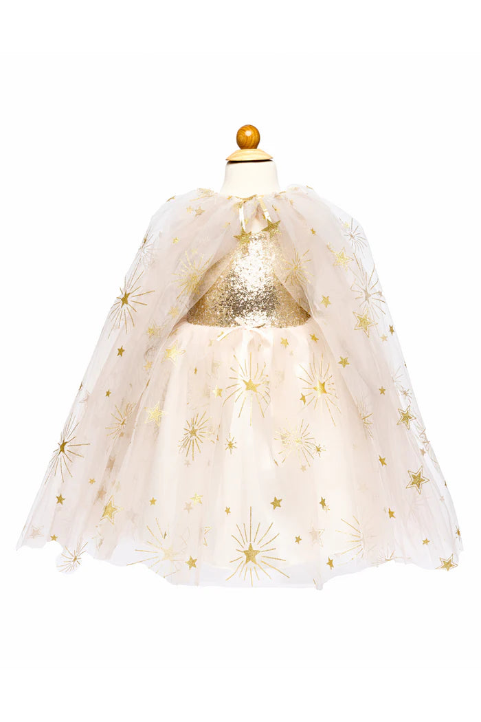 Golden Glam Party Dress, Sz 3-4 Cover