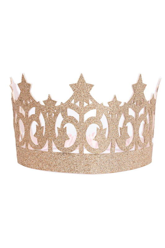Tomfoolery Toys | Gold Glitter Crown
