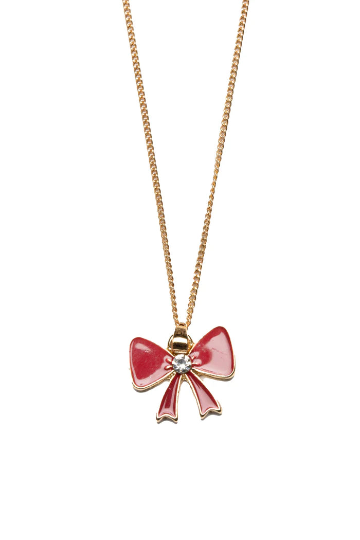 Holiday Bow Necklace Preview #2