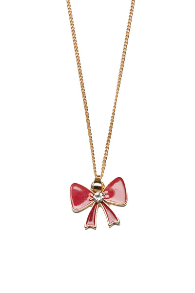 Holiday Bow Necklace Preview #2