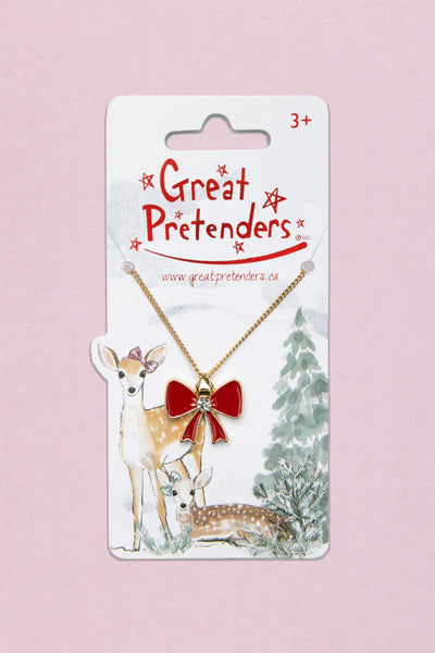 Holiday Bow Necklace Preview #1