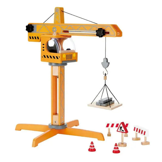 Tomfoolery Toys | Playscapes Crane Lift Playset