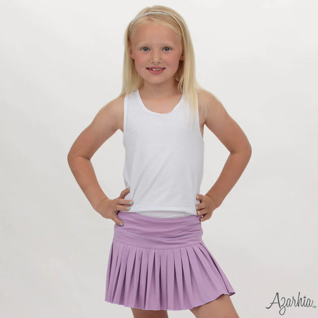 Mini Pleated Skort Lavender Cover