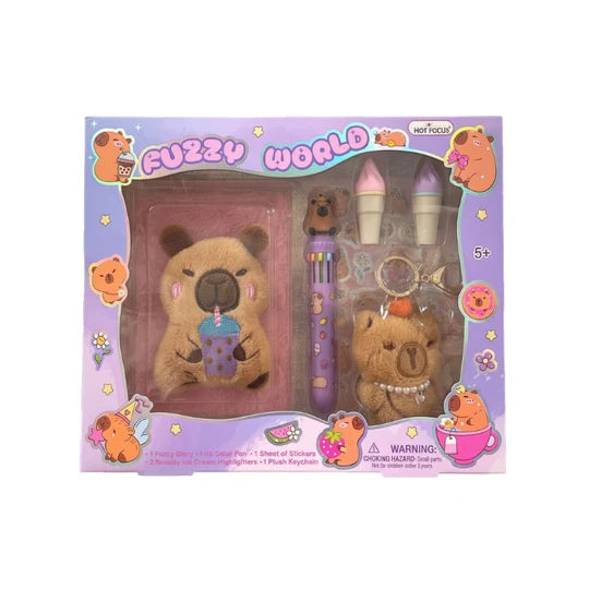 Capybara Fuzzy World Cover