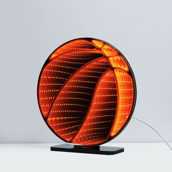 Tomfoolery Toys | Red Basketball Infinity Mirror