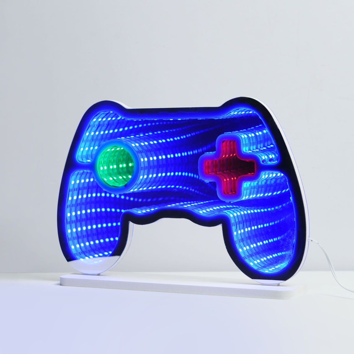 Multi Color Gamer Infinity Mirror Cover