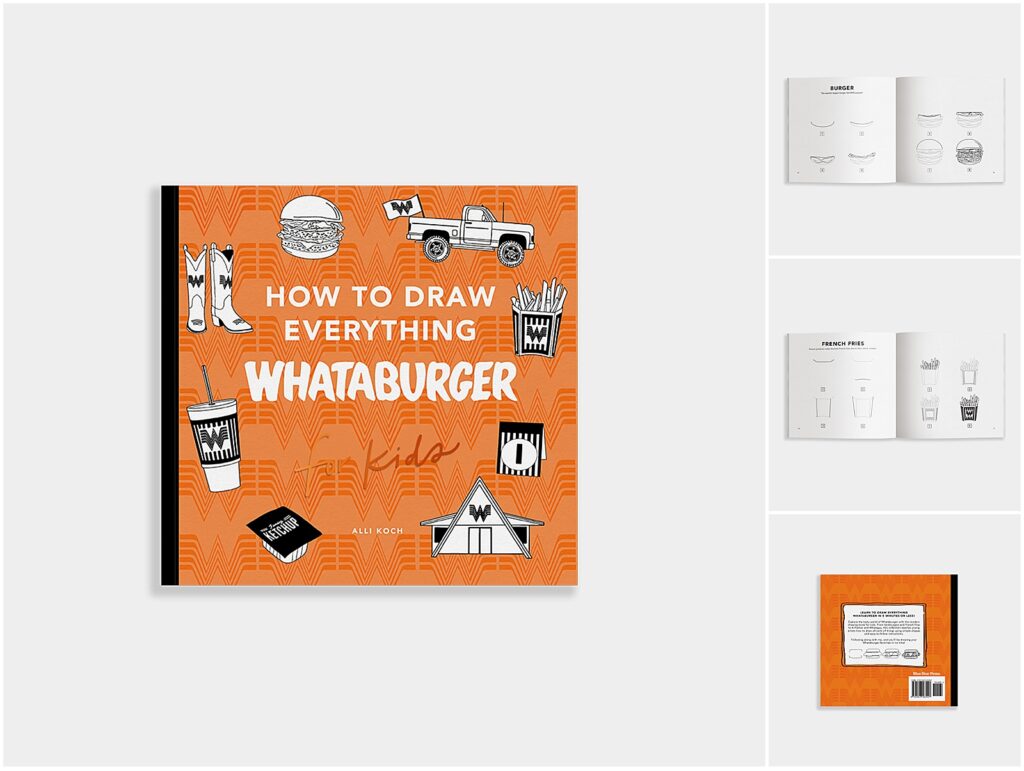 How to Draw Everything Whataburger for Kids Cover