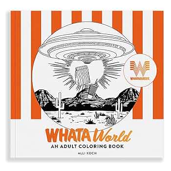Tomfoolery Toys | Whata World An Adult Coloring Book