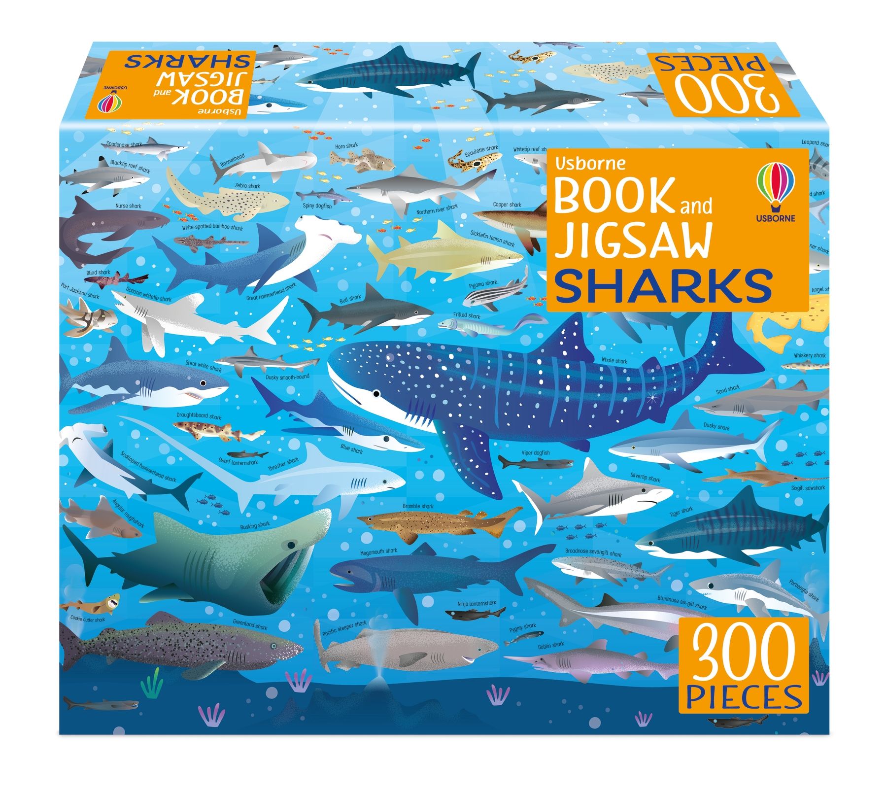 Tomfoolery Toys | Usborne First Jigsaws And Book: Sharks