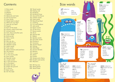 Not-Your-Everyday Illustrated Thesaurus Preview #2