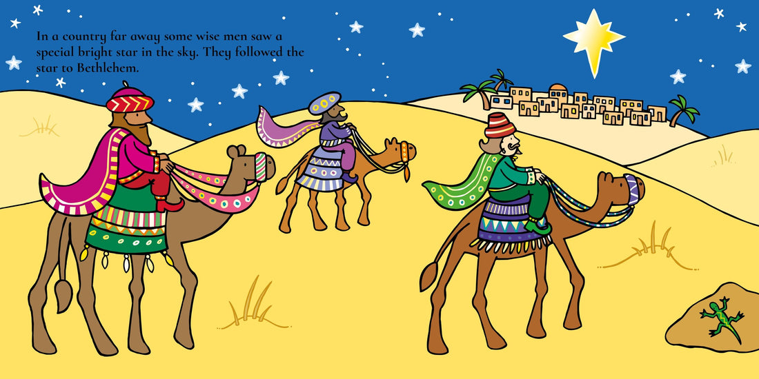 The Nativity Usborne Touchy Feely Preview #2