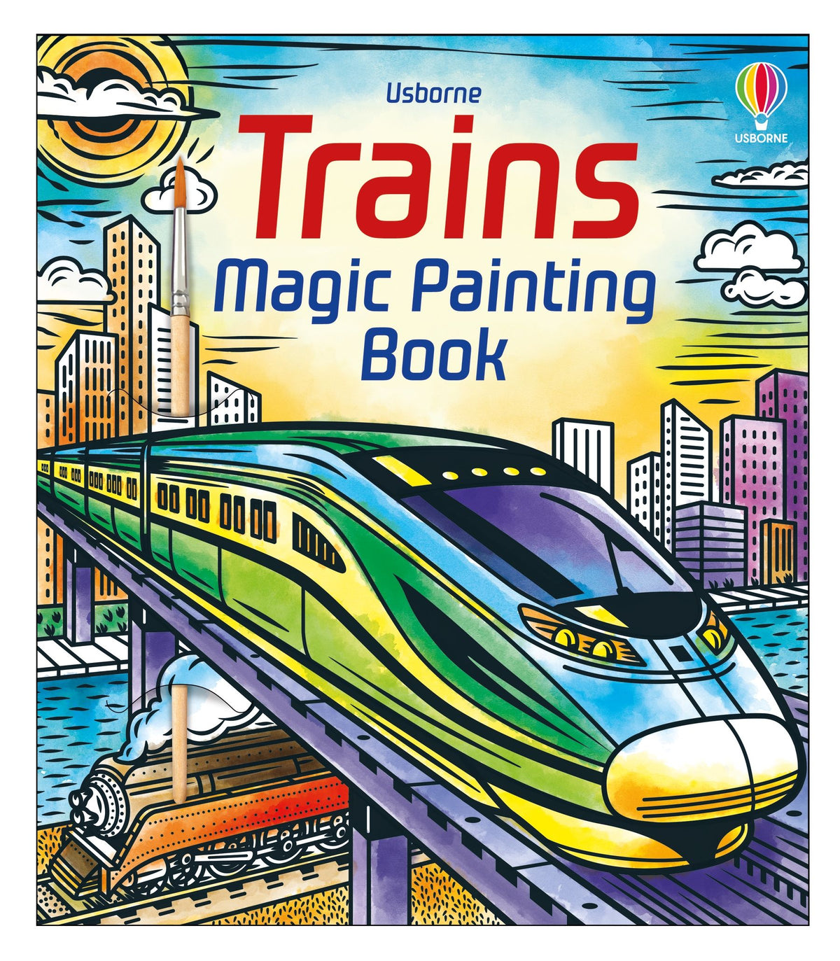 Trains Magic Painting Cover