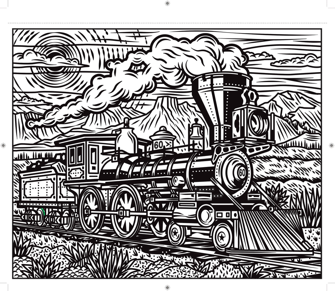 Trains Magic Painting Preview #4
