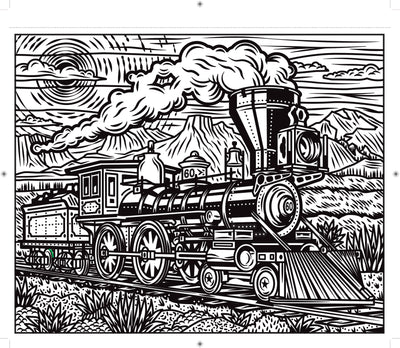 Trains Magic Painting Preview #4