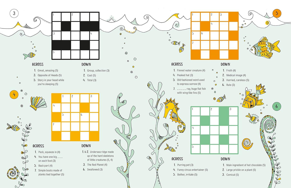 100 Children's Crosswords: General Knowledge Cover