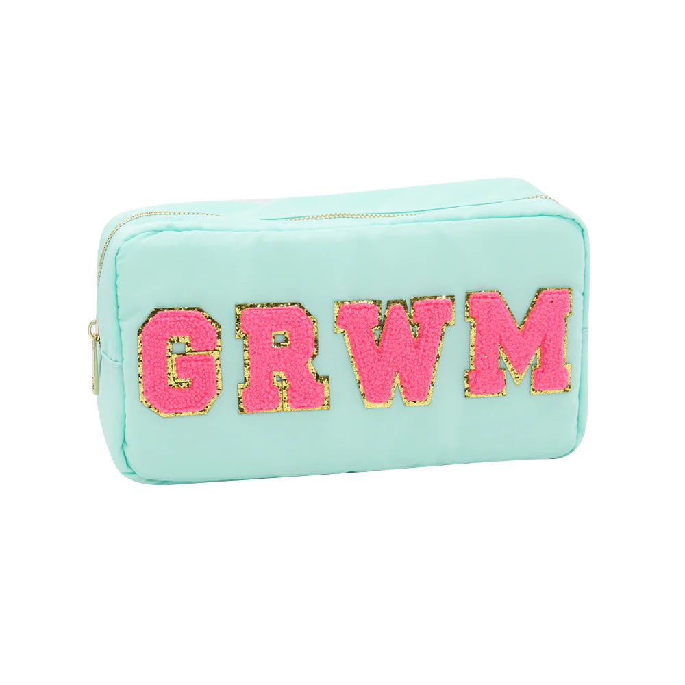 Varsity GRWM Cosmetic Bag Cover