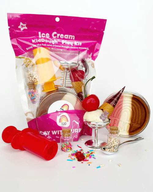 Tomfoolery Toys | Ice Cream KidDough Play Kit