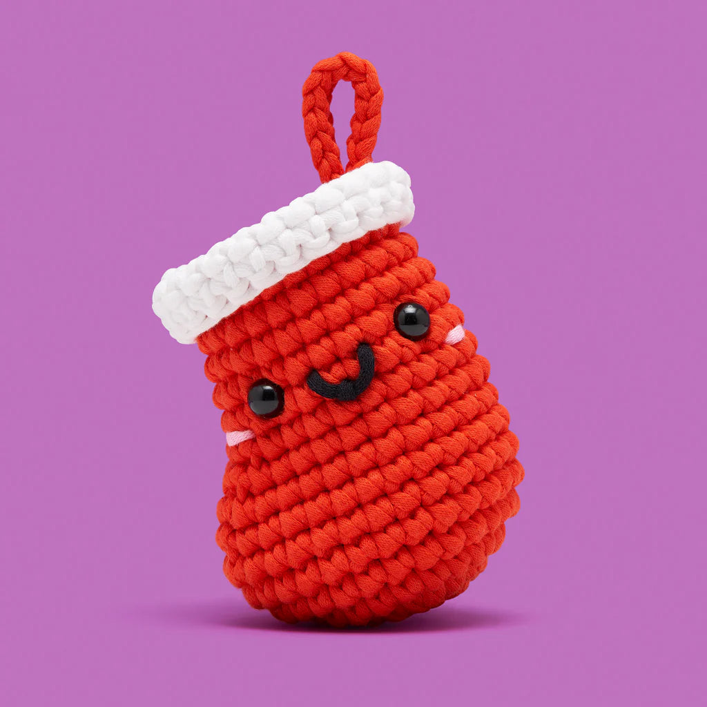 Tomfoolery Toys | Janus the Stocking Beginner Crochet Kit