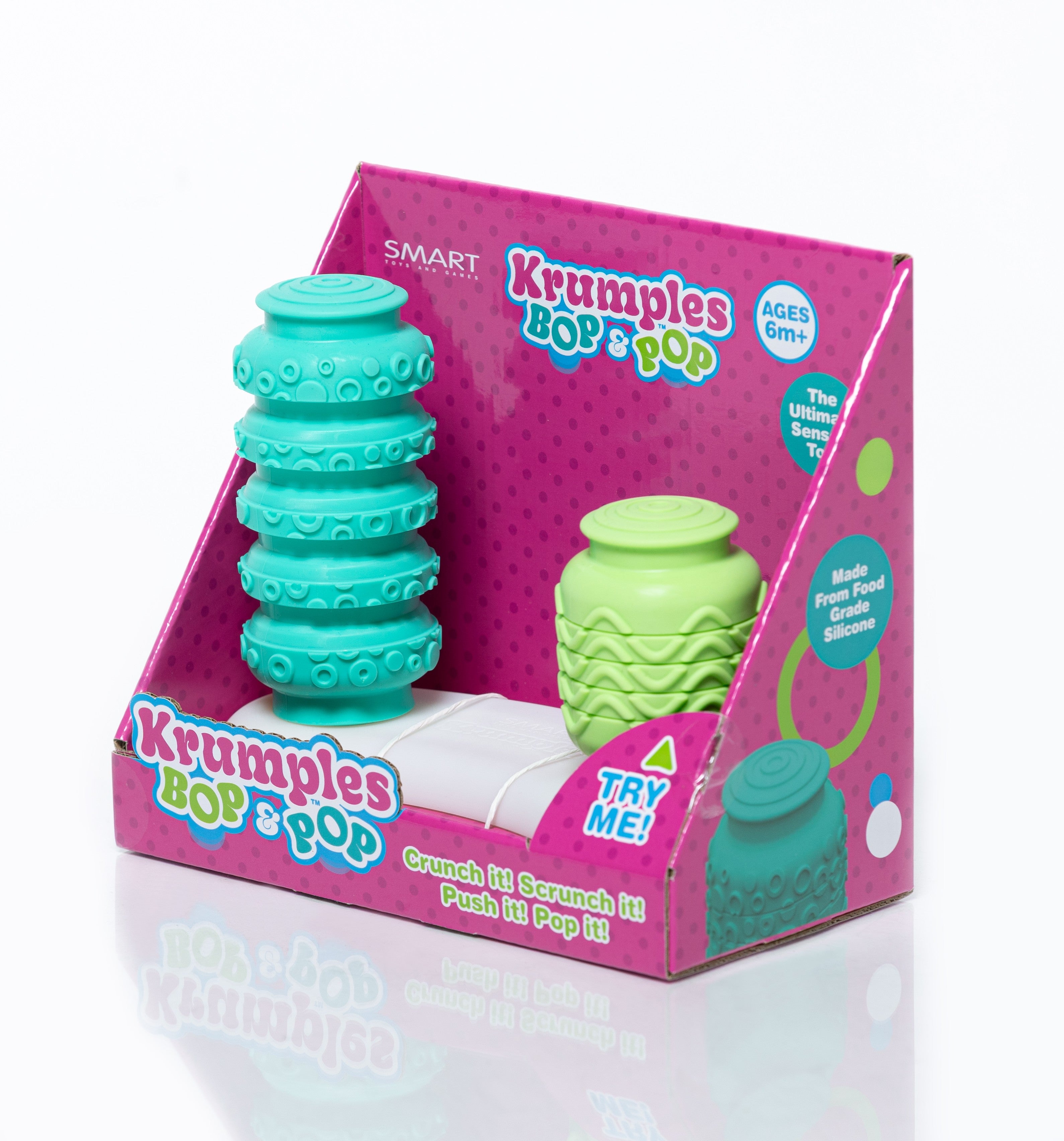 Tomfoolery Toys | Krumples Bop & Pop Sensory Toy
