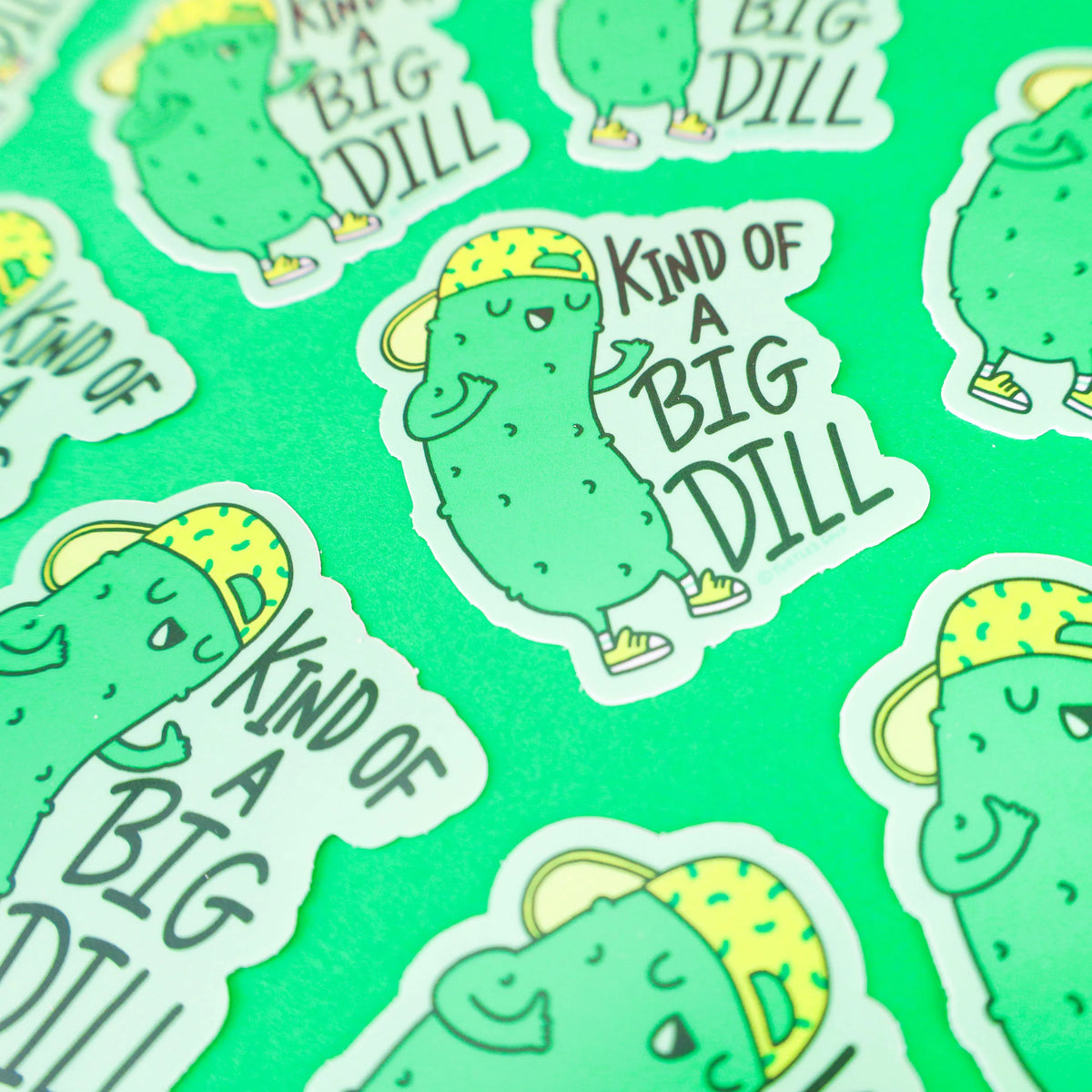 Kind Of A Big Dill Vinyl Sticker Cover