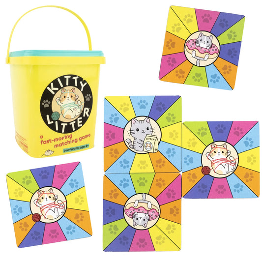 Tomfoolery Toys | Kitty Litter Fast-Moving Matching Game